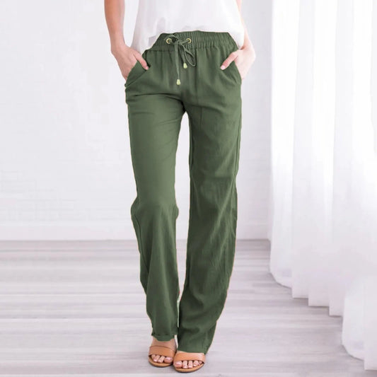 Mia | Fashionable Linen Pants