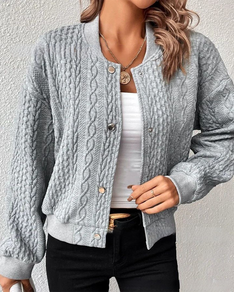 Lucille™ Elegant Textured Cardigan