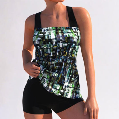 Tankini with Pattern