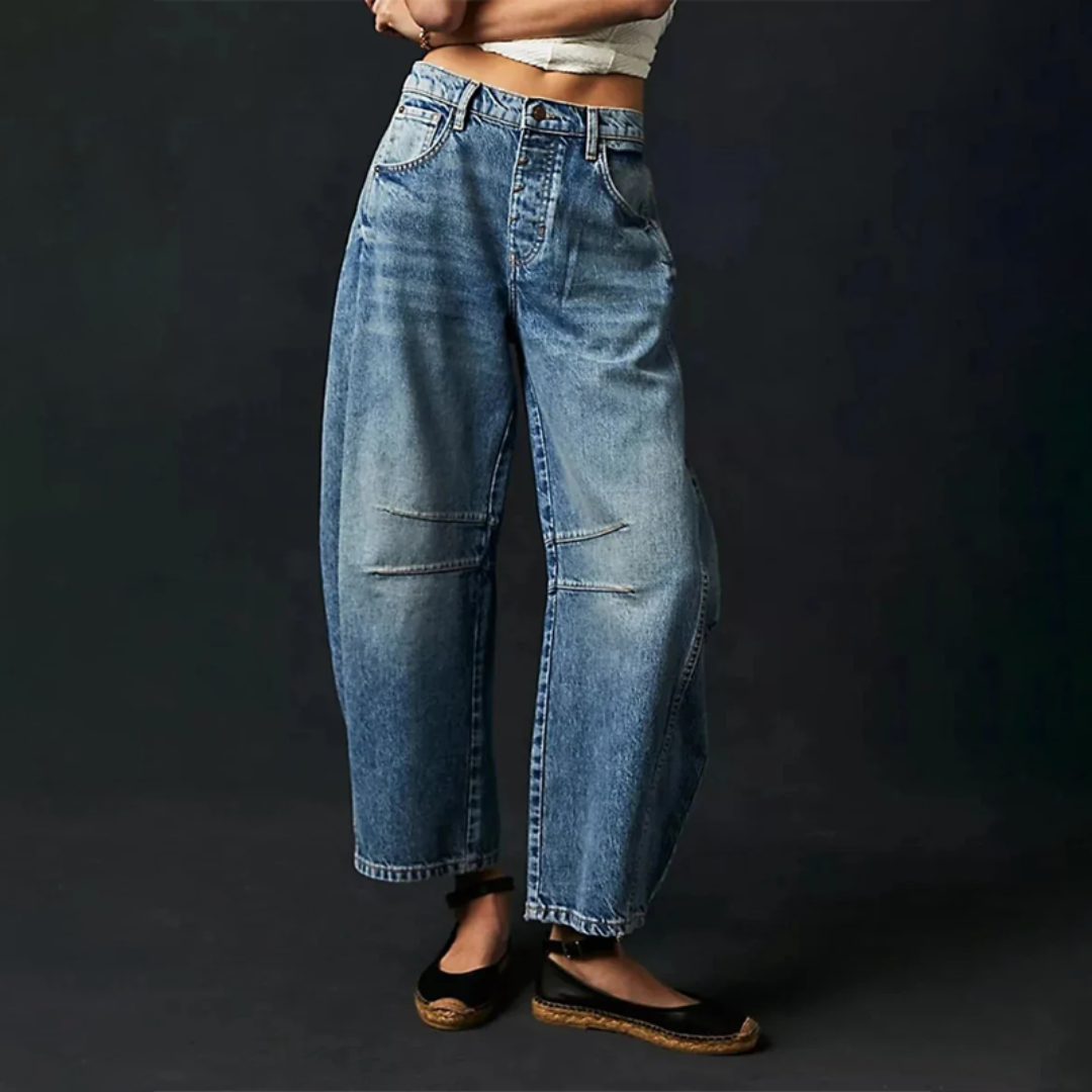 Gisela | Wide Cut Comfort Jeans