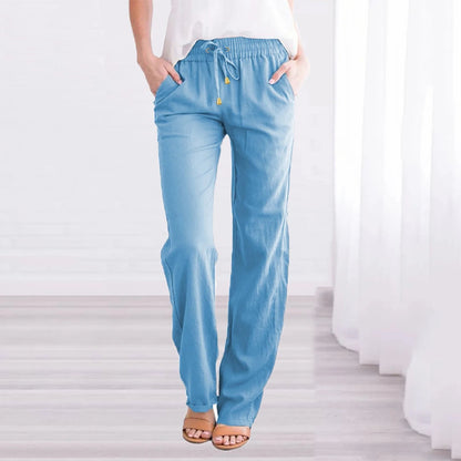 Mia | Fashionable Linen Pants