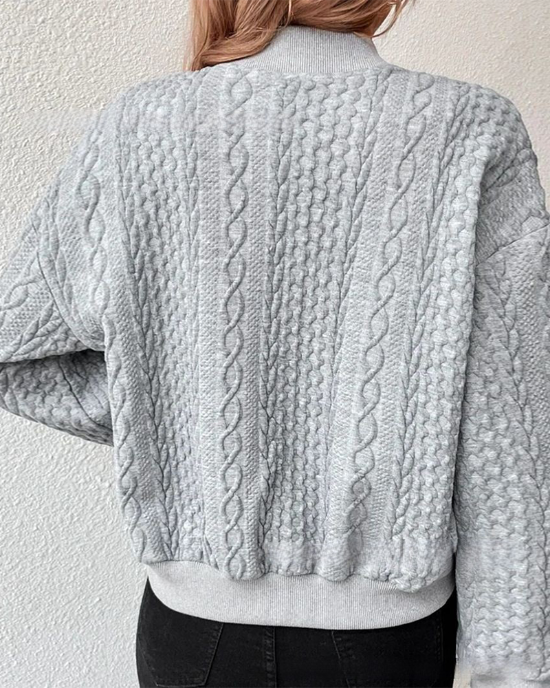 Lucille™ Elegant Textured Cardigan