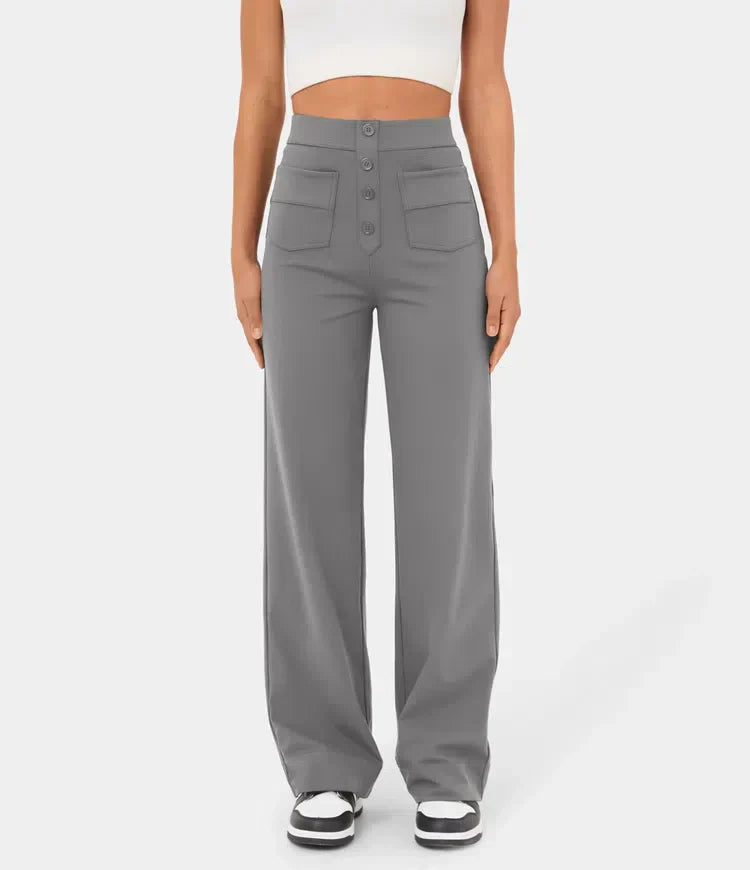 Monika - High-Waisted Comfort Pants