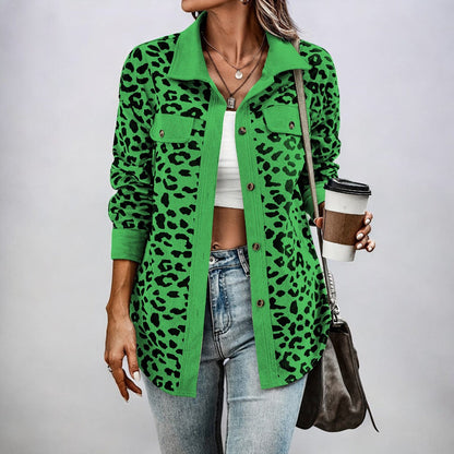 Maya | Stylish Leopard Jacket