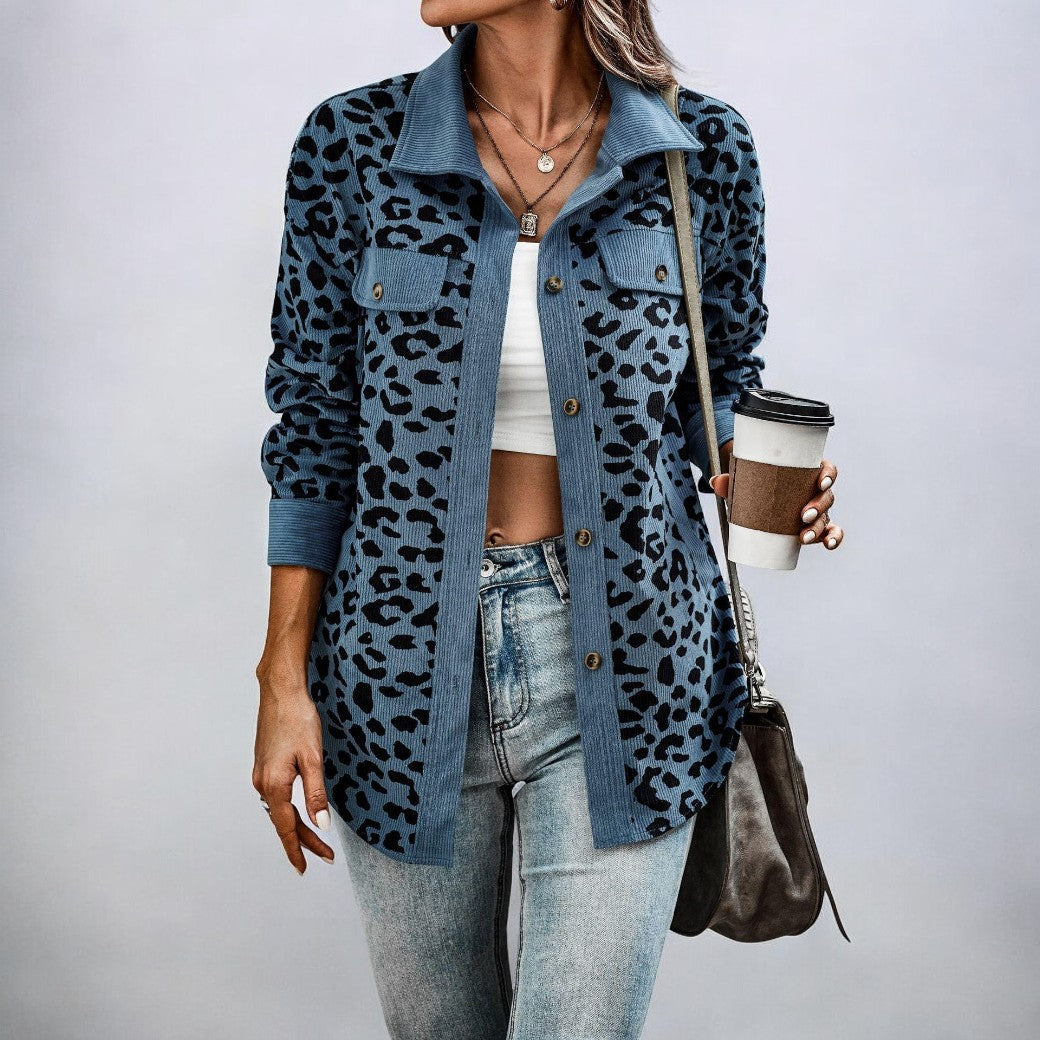 Maya | Stylish Leopard Jacket