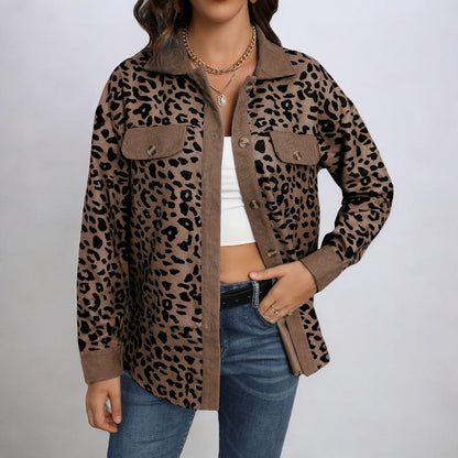 Maya | Stylish Leopard Jacket