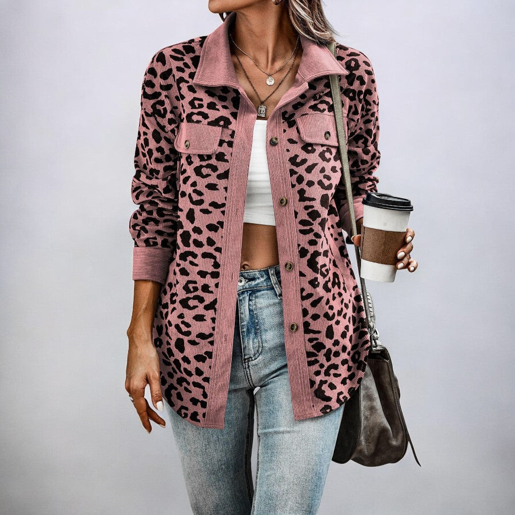 Maya | Stylish Leopard Jacket