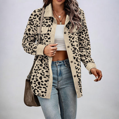 Maya | Stylish Leopard Jacket