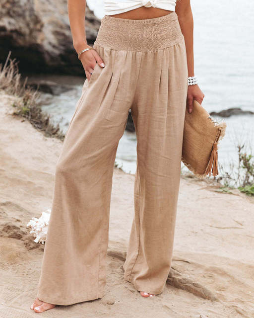 Rina - Comfortable Linen Pants for Women