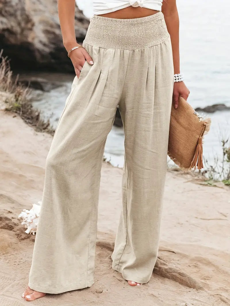 Madelon - Casual Wide Ladies' Pants