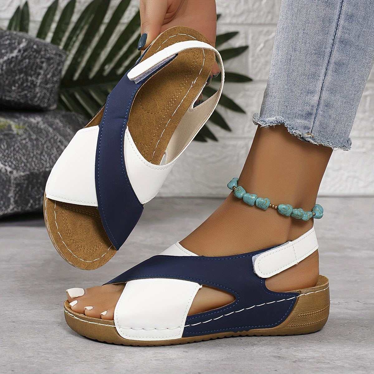 Luna - Leather Sandals