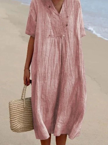 Adriana™ | Linen Dress