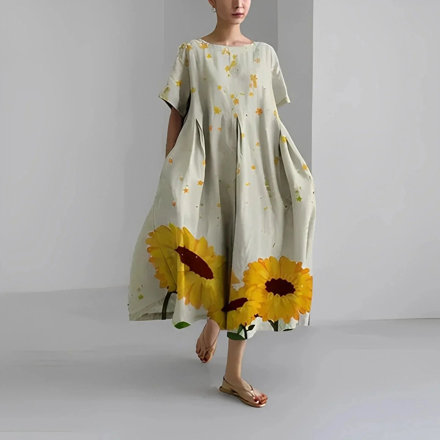 BELINDA™ | Comfortable Floral Dress