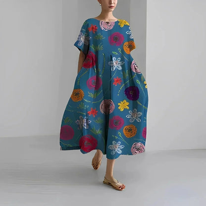 BELINDA™ | Comfortable Floral Dress