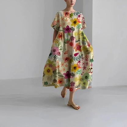 BELINDA™ | Comfortable Floral Dress