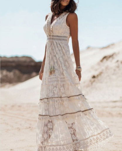 Carmine™ | Elegant boho style dress