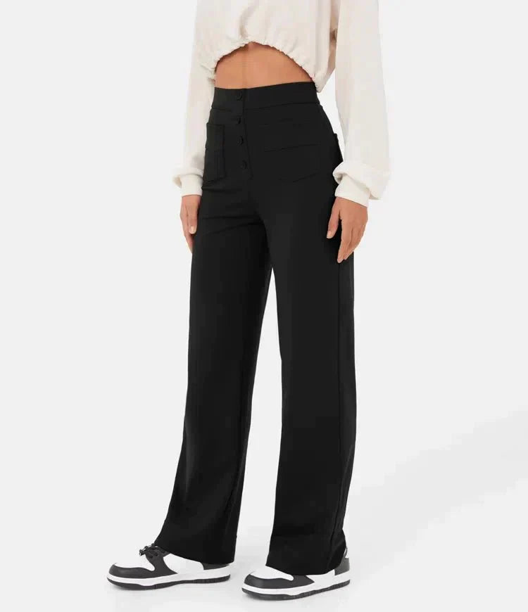 Monika - High-Waisted Comfort Pants