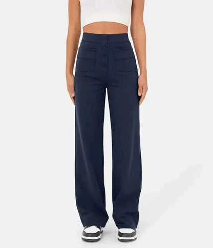 Monika - High-Waisted Comfort Pants