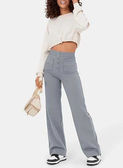 Monika - High-Waisted Comfort Pants