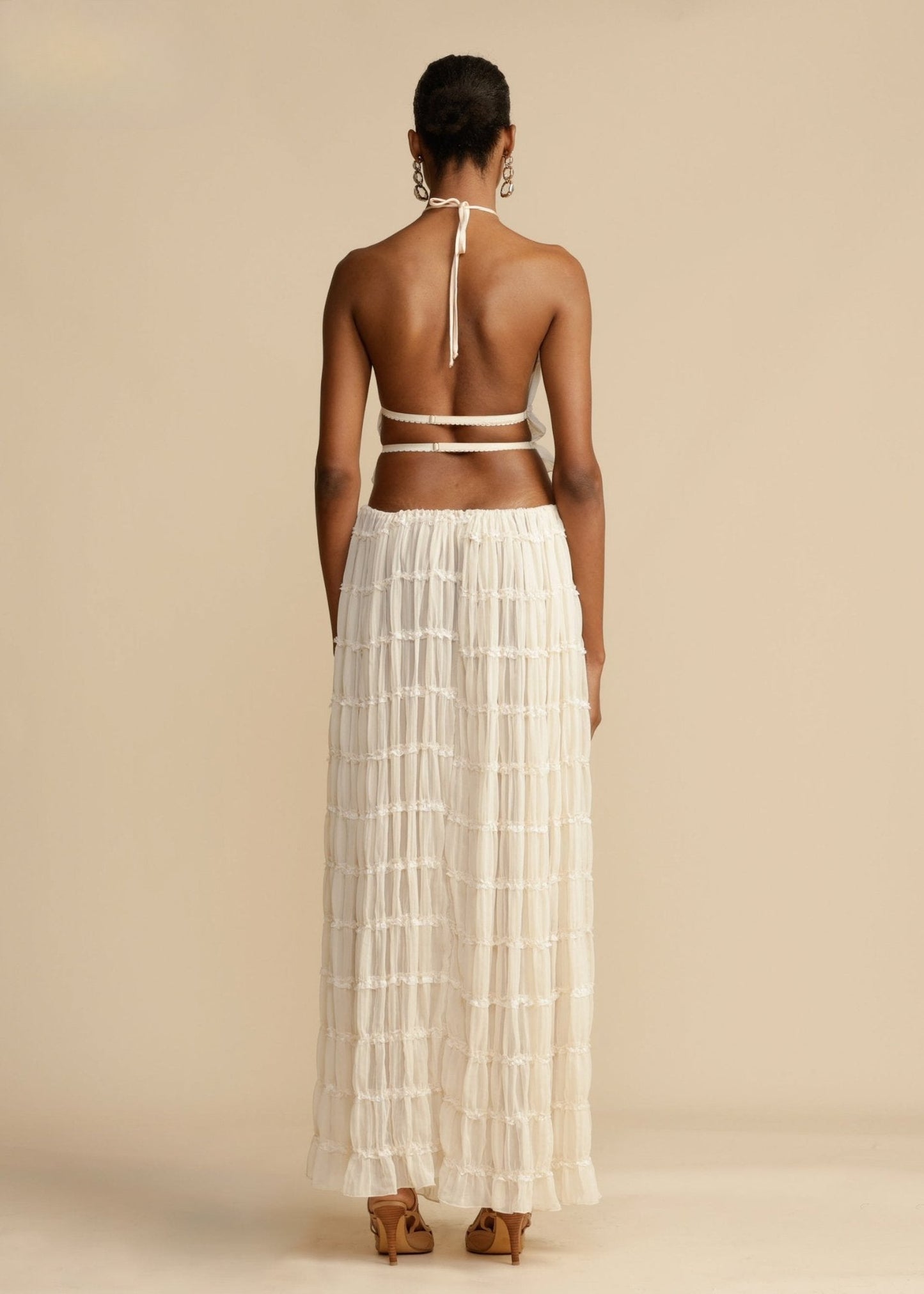 Rosa™ | Backless Pleated Set