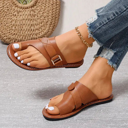 Lucia™ | Luxurious orthopedic leather sandals