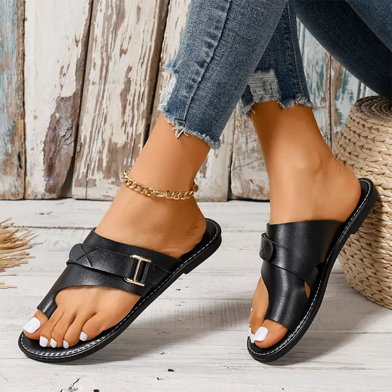 Lucia™ | Luxurious orthopedic leather sandals